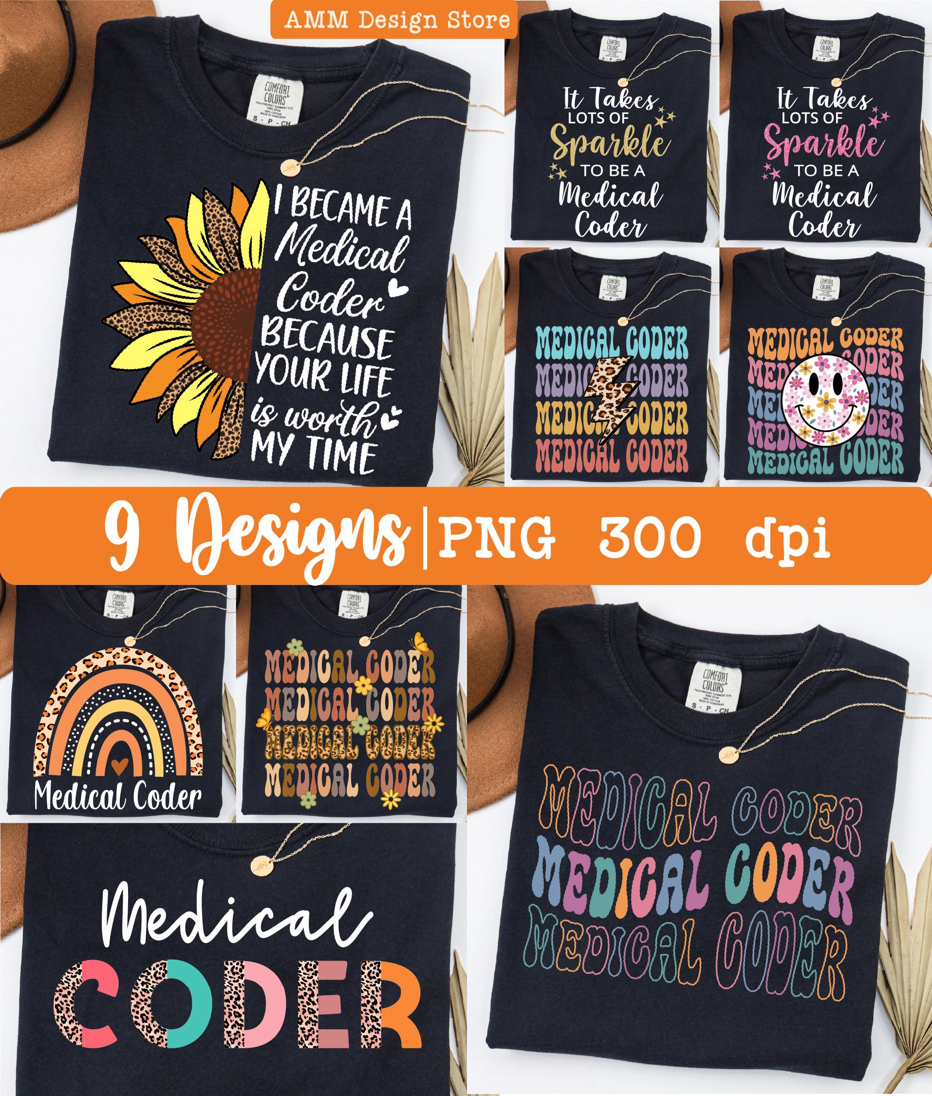 Medical Coder Rainbow Medical Coder Png, Medical Coder Shirt Png, Medical Coding Png, Bundle ...