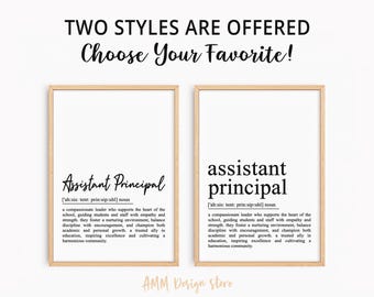 Assistant Principal definition print, Assistant Principal gifts, Assistant Principal png, Assistant Principal Wall art, pdf, JPEG, Png.