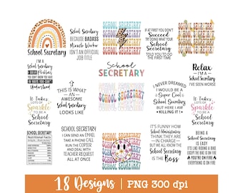 Secrétaire d'école png, Bundle, chemise de secrétaire d'école png, Secrétaire png, Rentrée des classes png, Éclat, Rétro, Léopard, Design par sublimation.