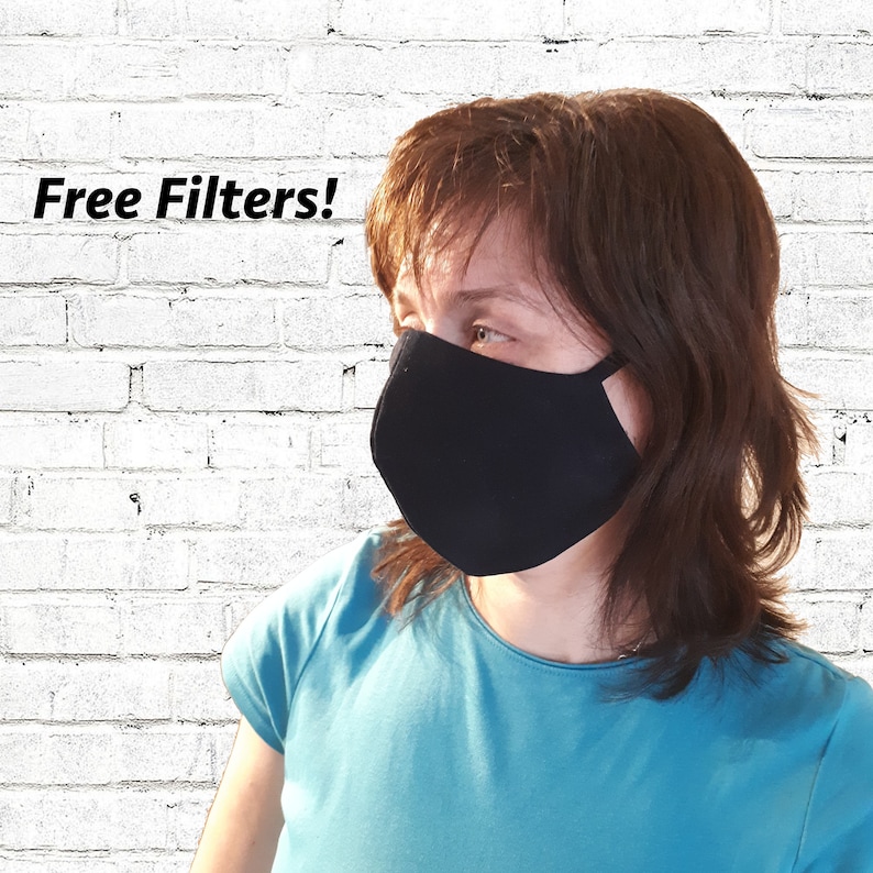 3Layer Face Mask with Polypropylene Filter Mask with Filter Etsy