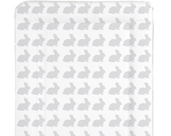 Black /& White Arrow Design Deluxe Unisex Baby Waterproof Changing Mat with Raised Edges