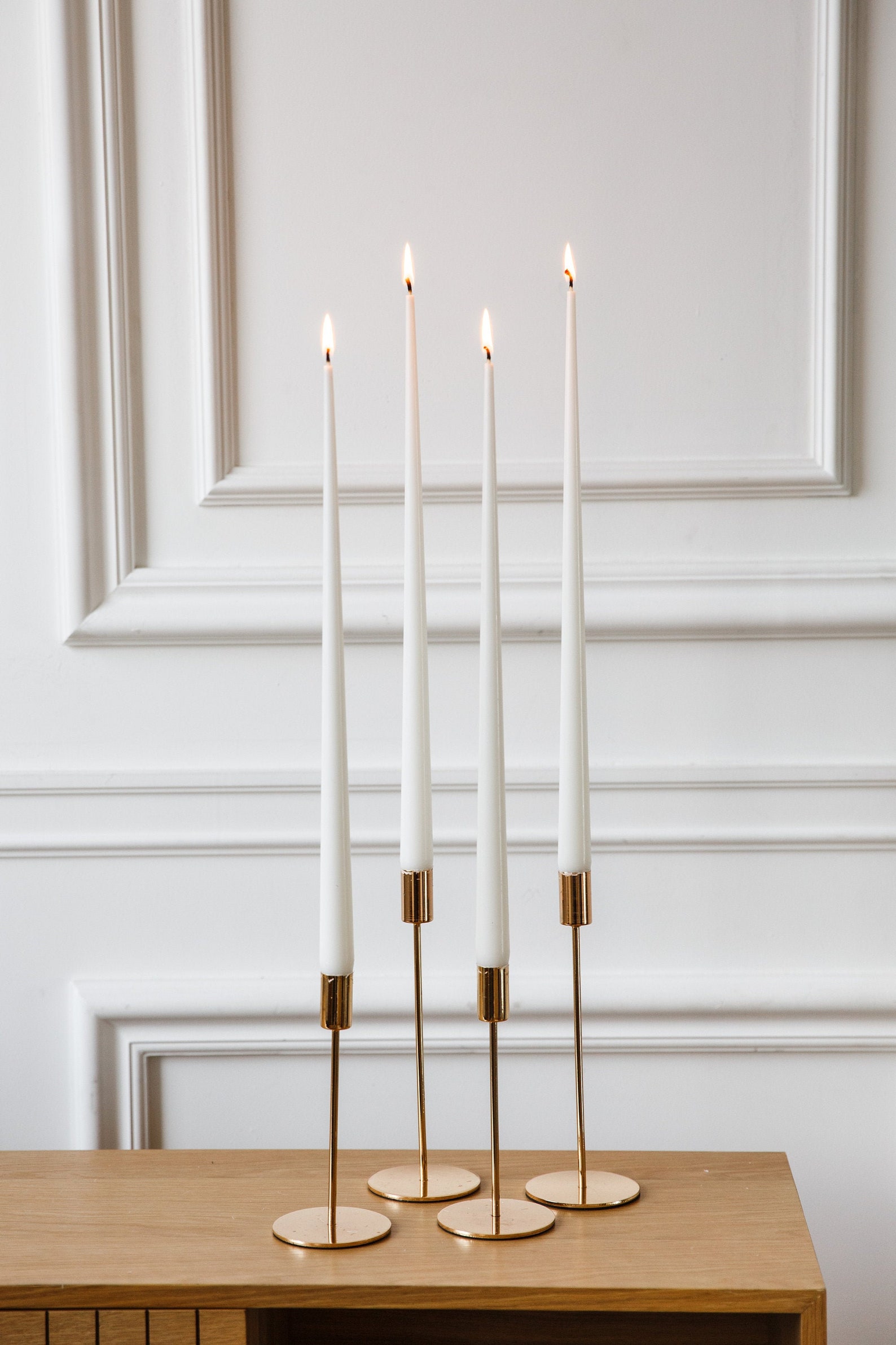 Taper Candles 612PCS SET white candles organic natural Etsy