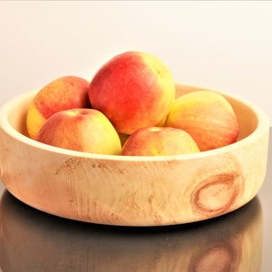 Fruit bowl made of pine wood, bread bowl, pine wood, gift, Christmas gift, birthday gift,