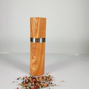 Pepper mill, salt mill, spice mill, ash wood, gift for wedding, Christmas gift, birthday gift, sold out