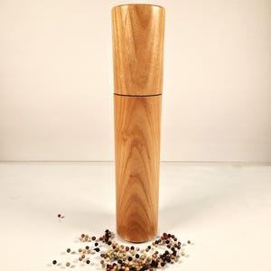 Pepper mill, salt mill, spice mill, eye-catcher, wood wild cherry, gift for wedding, Christmas gift, birthday gift,