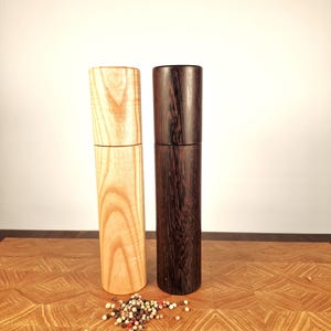 Unique, set of fine spice mills, pepper and salt mill, gift set, gift, wedding, birthday gift,