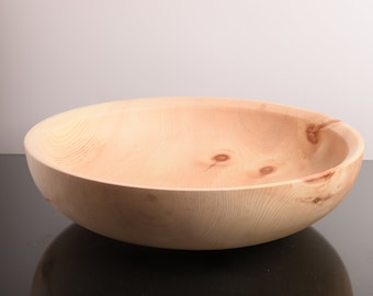 Large pine bowl, fruit bowl, decorative bowl
