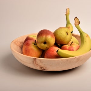 Fruit bowl, pine bowl, pine wood, gift, eye-catcher,