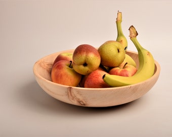 Obstschale, Zirbenschale, Zirbenholz, Geschenk, Blickfang,