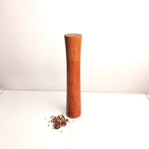 Pepper mill, salt mill, spice mill, wooden apple tree, gift for wedding, Christmas gift, birthday gift,