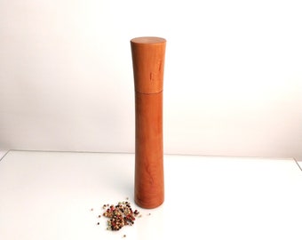 Pfeffermühle, Salzmühle, Gewürzmühle, Holz Apfelbaum, Geschenk für Hochzeit, Weihnachtsgeschenk, Geburtstagsgeschenk,