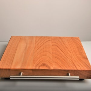 Sliding board for the Thermomix®- rolling board made of wild cherry wood,