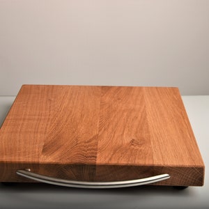 Sliding board for the Thermomix®- rolling board made of oak wood,