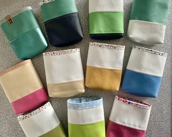 BAGins treat bags for your trouser pocket, dog treats, food bags, FAUX LEATHER, individual pieces available immediately