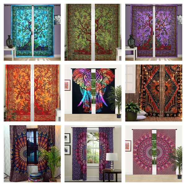 Gypsy Curtains Etsy