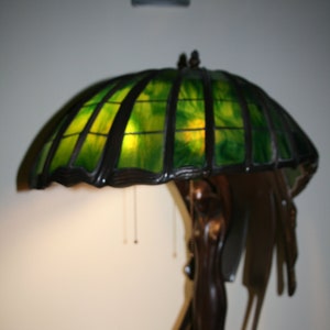 Table Lamp Flying Lady-Peter Behrens - Reproductions