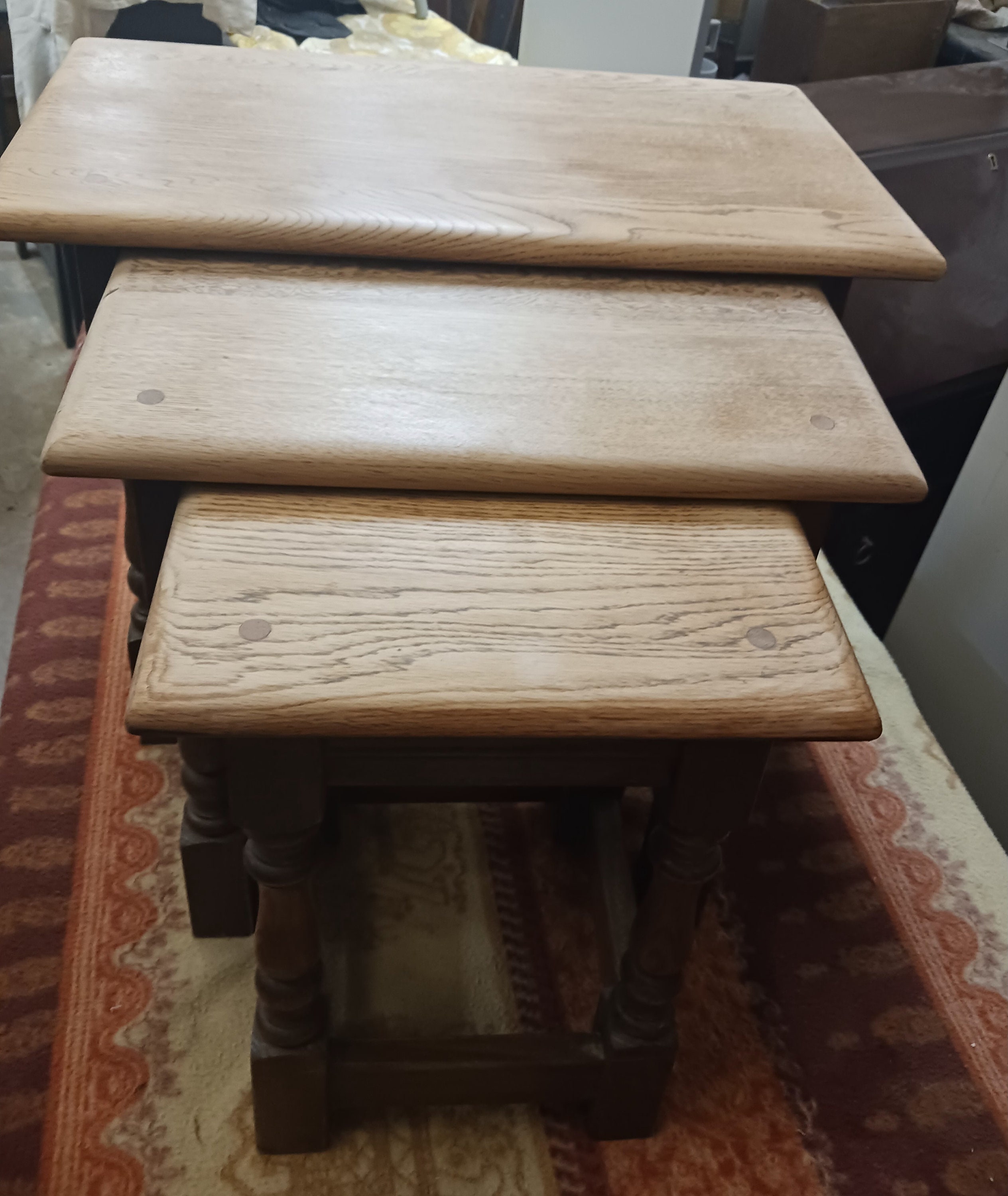 Old charm nest of tables discount