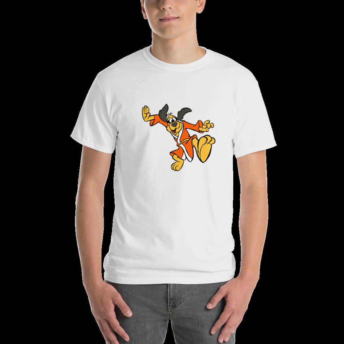 Hong Kong Phooey Cartoon Inspired Mens Tshirt Top Etsy