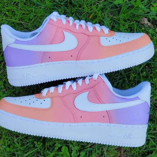 custom sunset air force 1