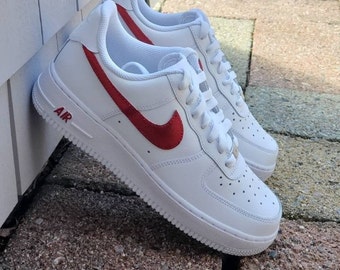 air forces with red and blue check