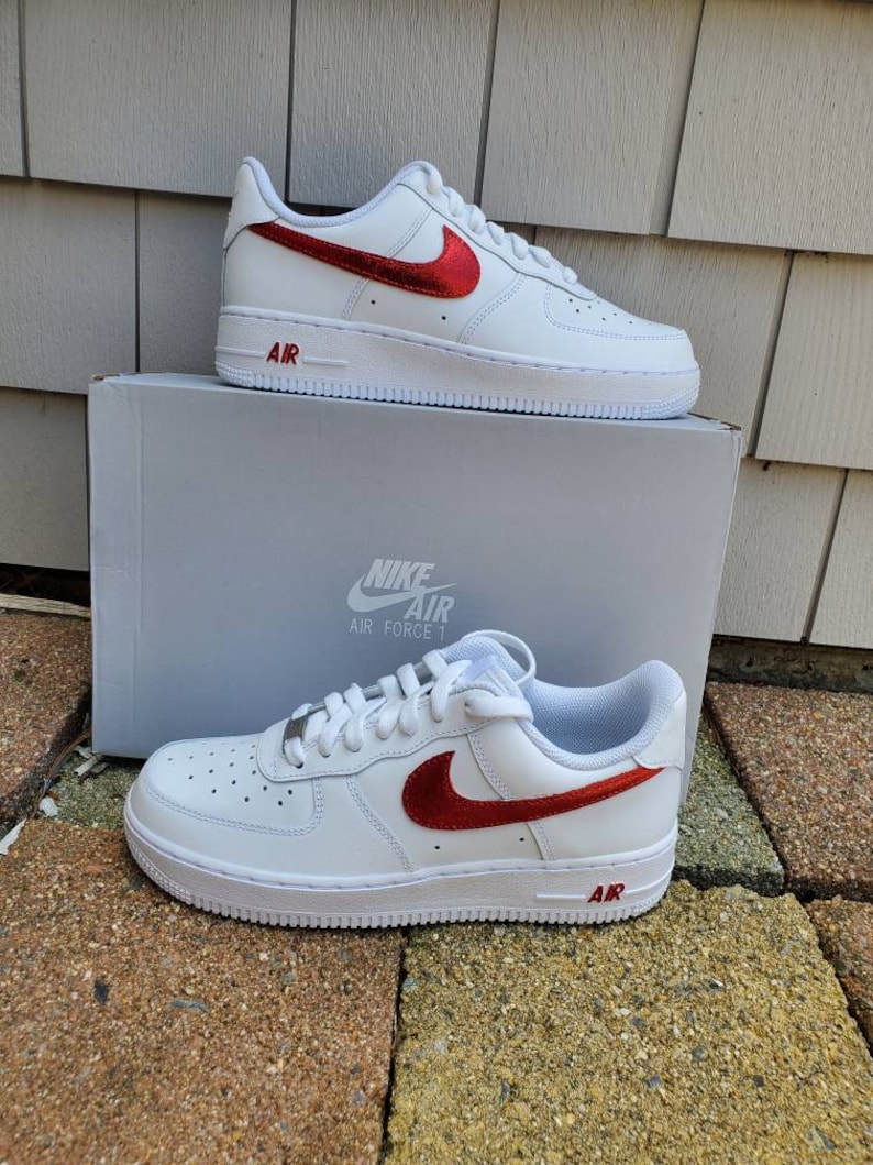 custom glitter air force ones