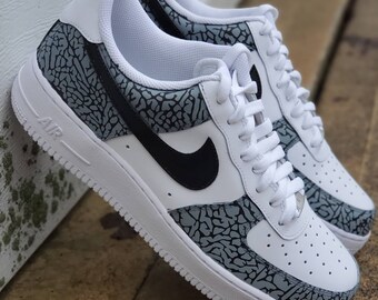 nike air force 1 elephant print