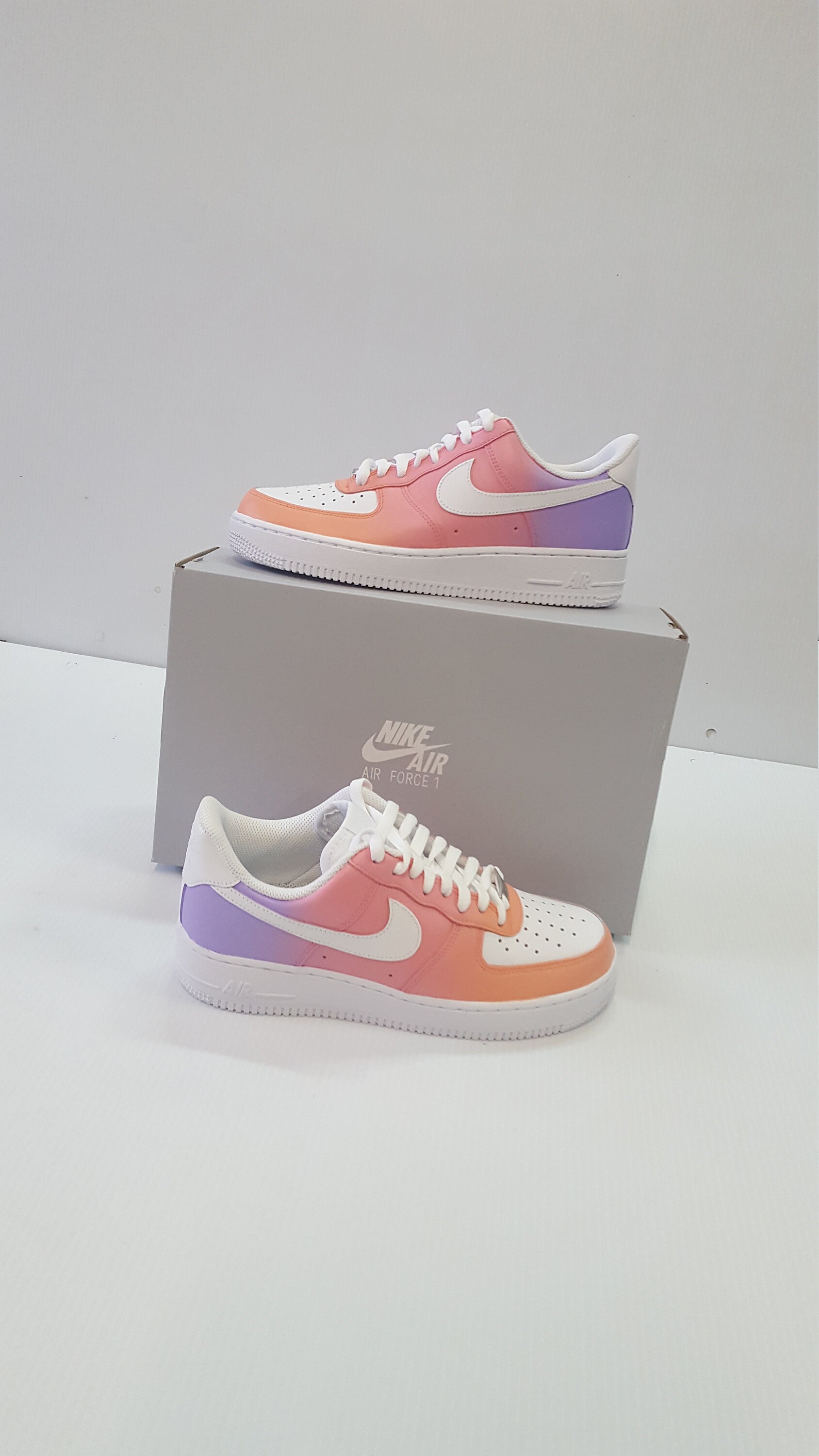 custom sunset air force 1