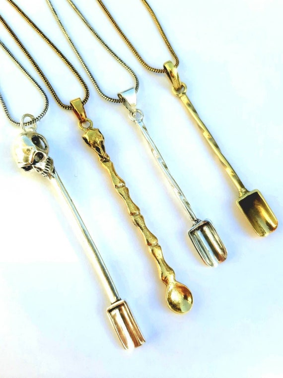 Gold spoon 2024 jewelry etsy