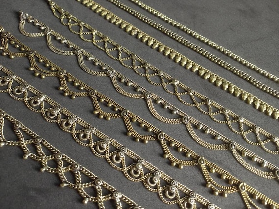 Brass anklets deals