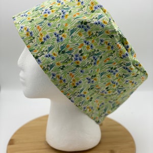 Rifle Paper Co. Floral Euro Scrub Cap: Women&#39;s Cotton Scrub Hat