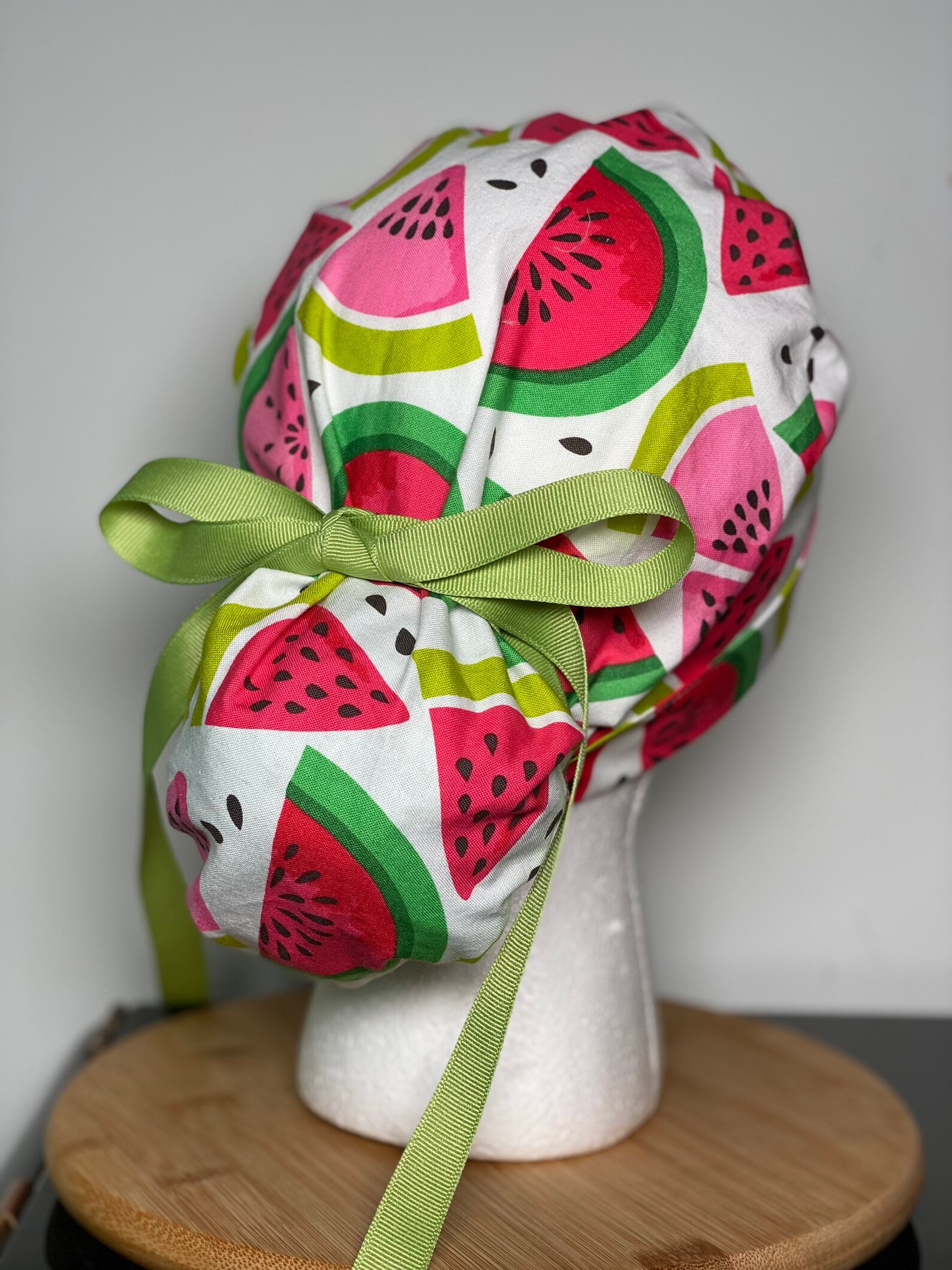 Watermelon scrub cap watermelon scrub hat Head Etsy