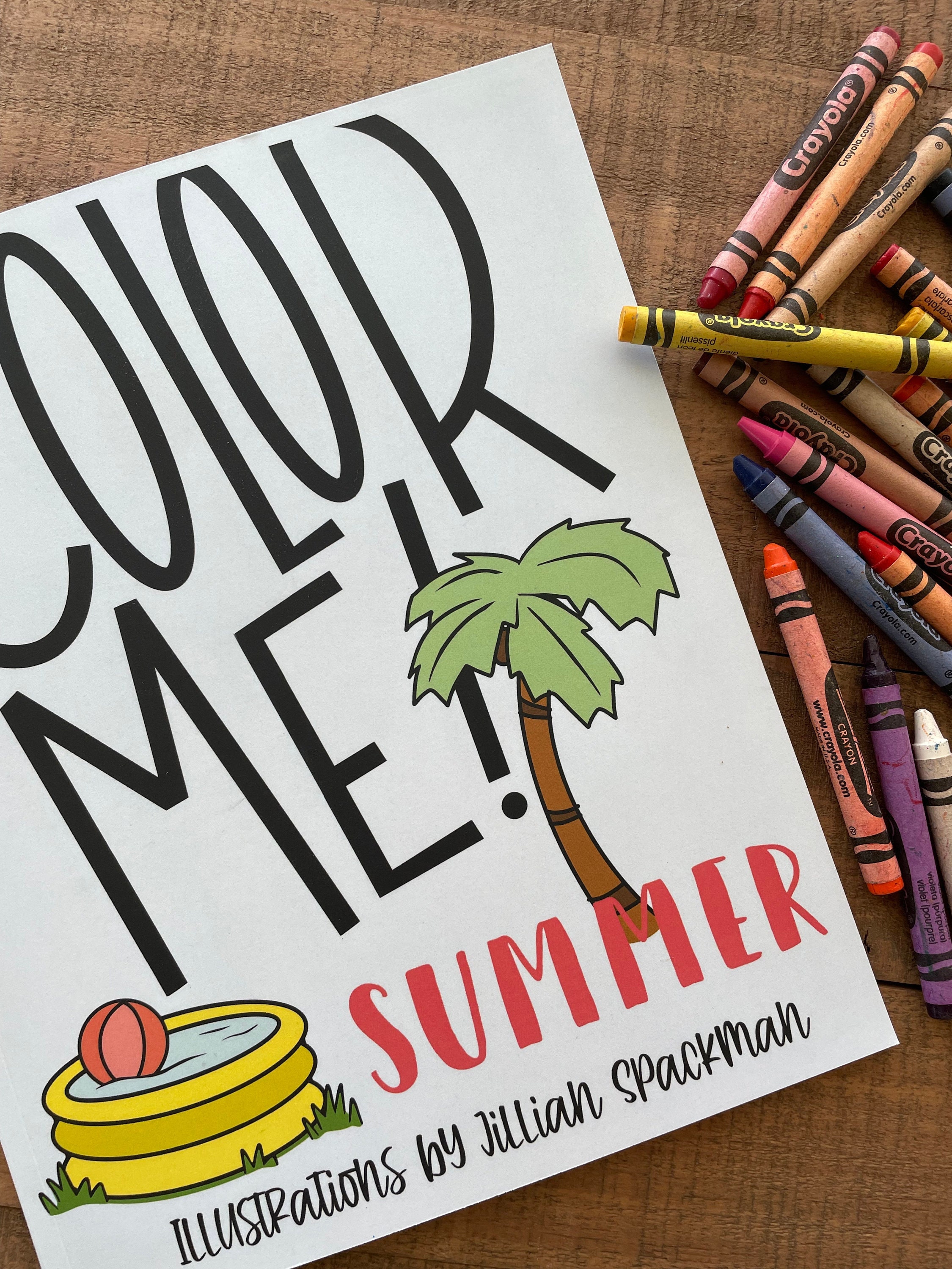 Crayola Summer Coloring Pages - Il Fullxfull.4470819834 4dyv 