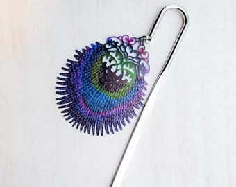 Bookmark / Peacock Bookmark / Bookmark Lover's Gift