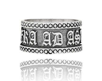 Silver 925 ring for Aspera ad astra