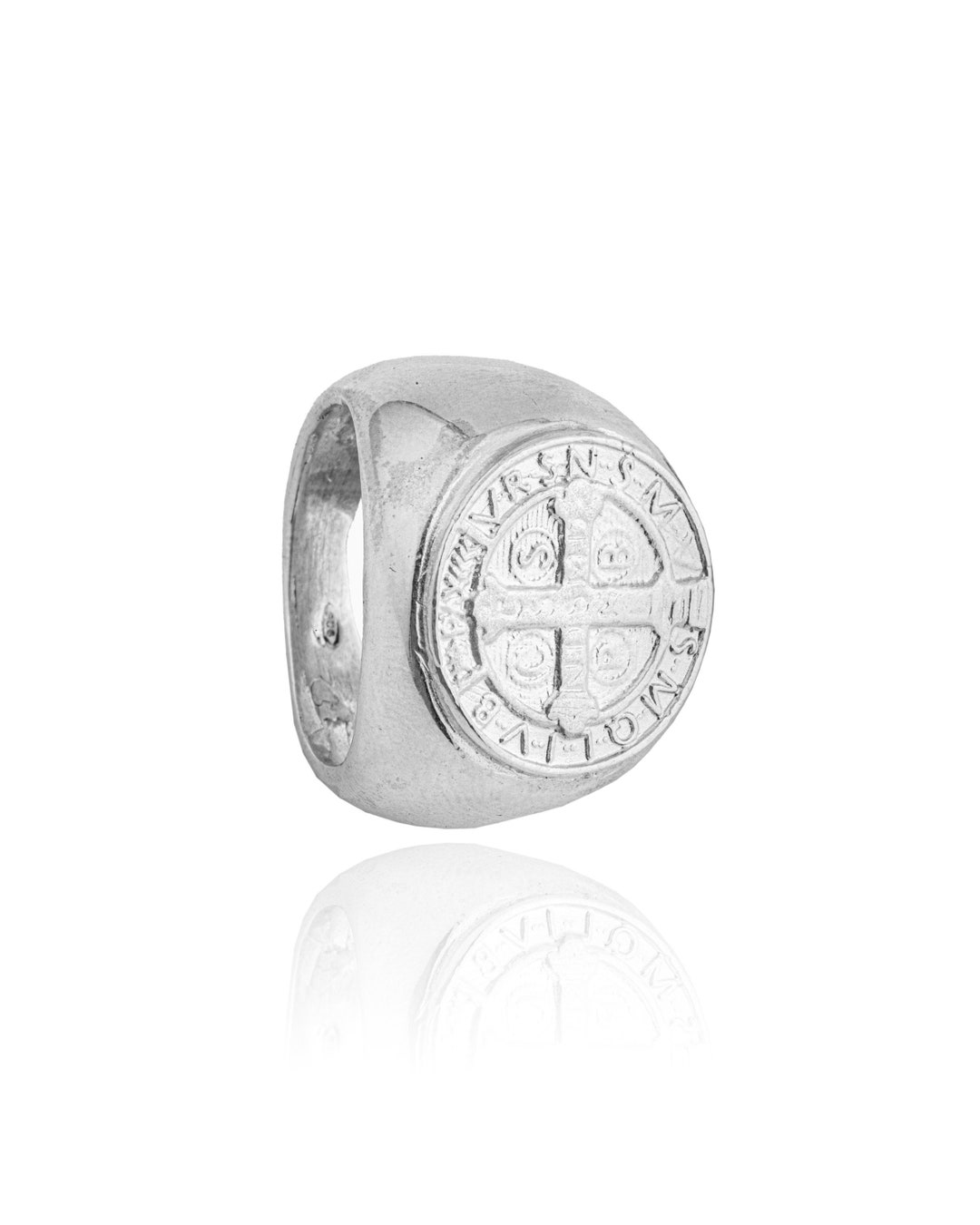 Silver 925 San Benedetto Ring Etsy