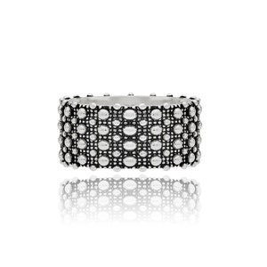 Silver 925 Ring Middle Ages M