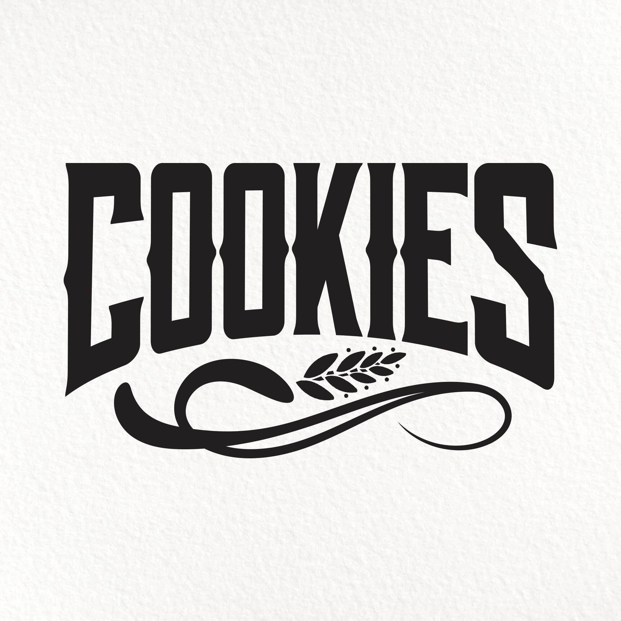 Cookies Decorative Label. Instant Download Svg Png Eps Jpg. Etsy