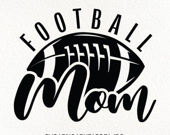 Football Mom SVG: Shirt Design Graphic (Digital Download)