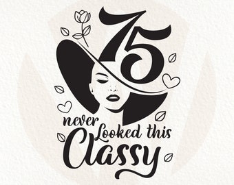 75 SVG con un diseño de celebración de cumpleaños nunca antes visto (descarga digital)