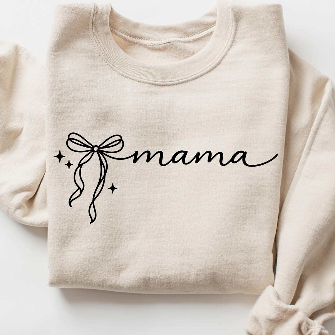 Coquette Mama Png and Svg File, Bow Mom SVG, Mothers Day Png Clipart ...