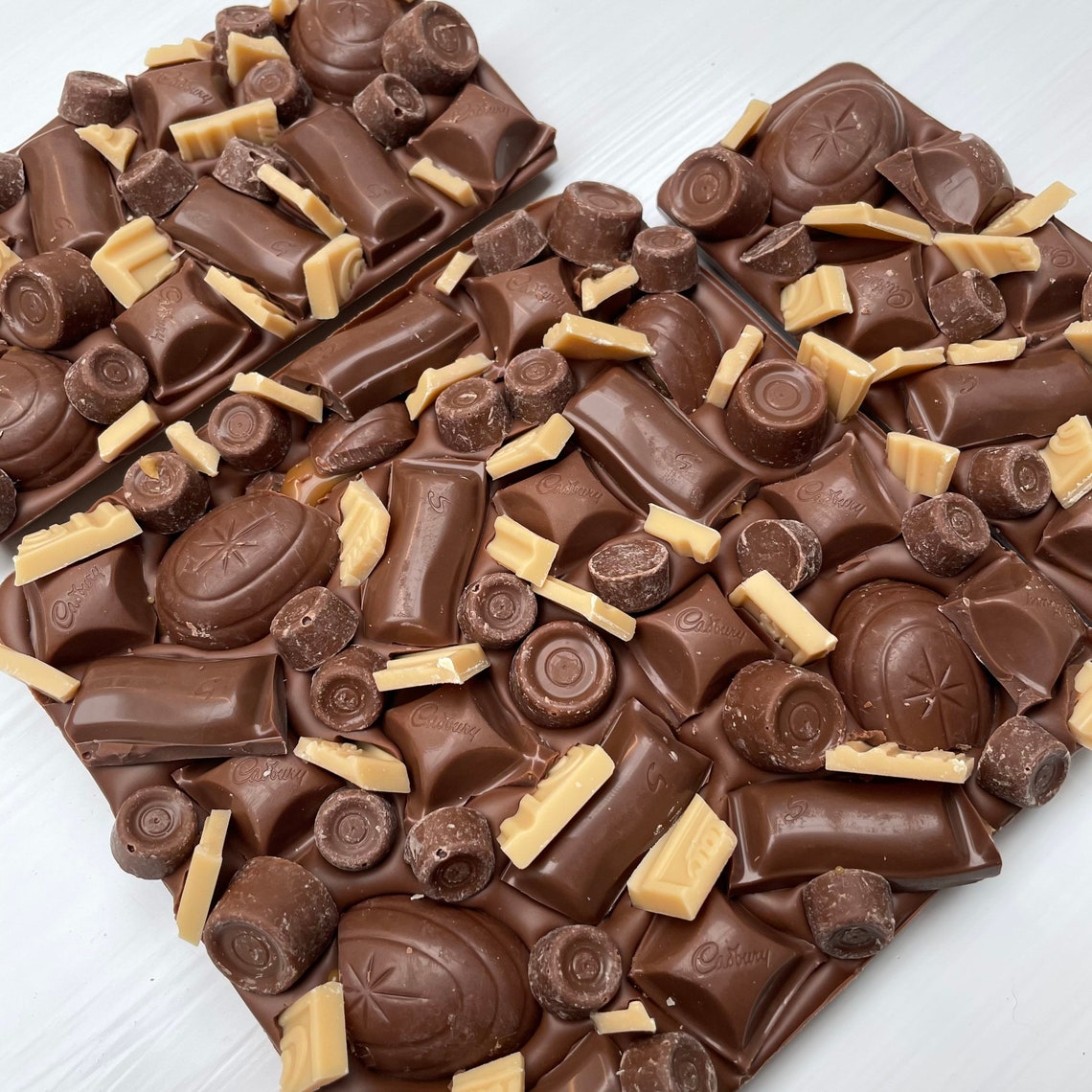 Ultimate caramel chocolate slab. covered belgium milk Etsy Nederland