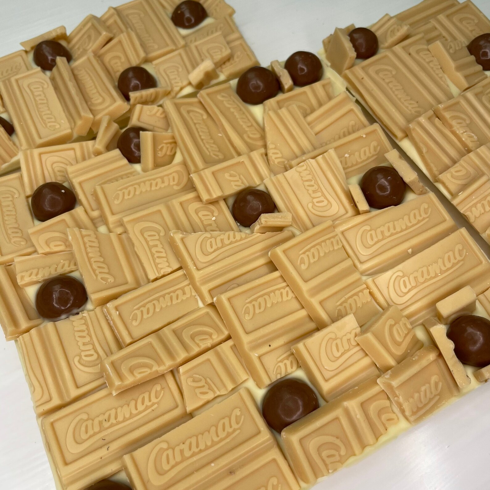 Caramac white chocolate slab Caramac. Maltesers. chocolate Etsy