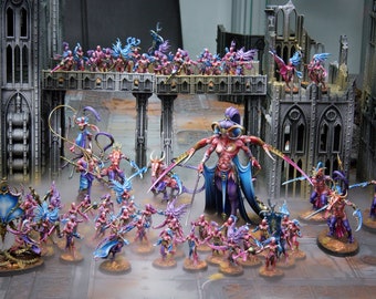 Chaos Daemons Slaanesh Commission Painting Service - Over 10 years of experience - Contact me for a quote - Free shipping in USA & EU