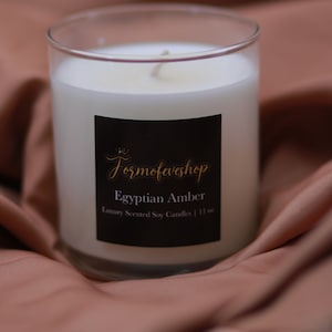 Earthy & Gourmand Scented 11 oz Soy Candles for the Sensual Woman | Perfect Anniversary, Bridal Shower Birthdays and Housewarming Gift