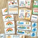 Pre-k Math Learning Bundle: 90 Pages, Preschool Curriculum (PDF ...
