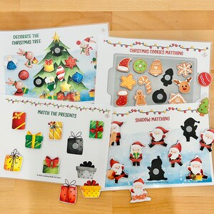 Christmas Toddler Busy Book: Printable Learning Binder (PDF) - Etsy