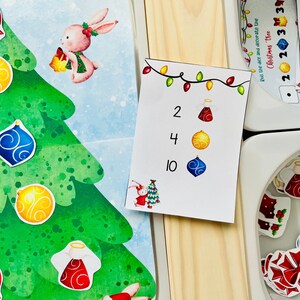 Christmas Counting Game, Printable Flisat Insert, Trofast Insert ...