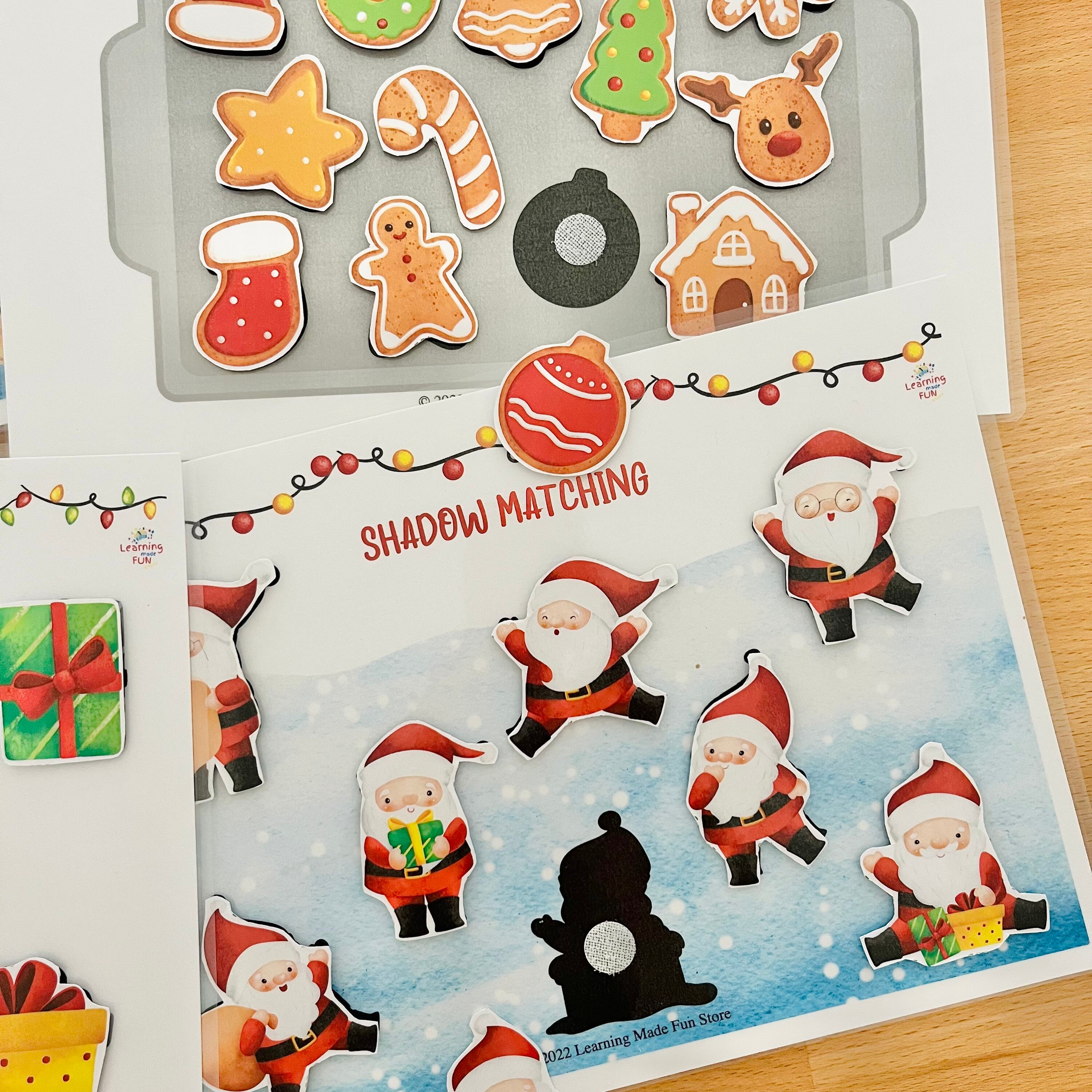 Christmas Toddler Busy Book: Printable Learning Binder (PDF) - Etsy