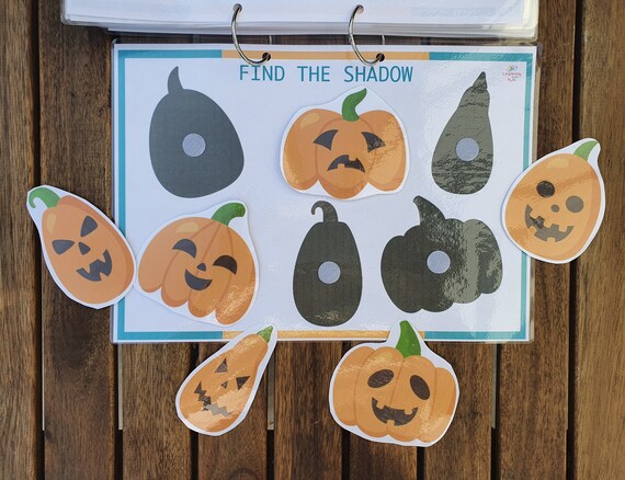 Halloween Game Pumpkin Matching Activity Halloween Game