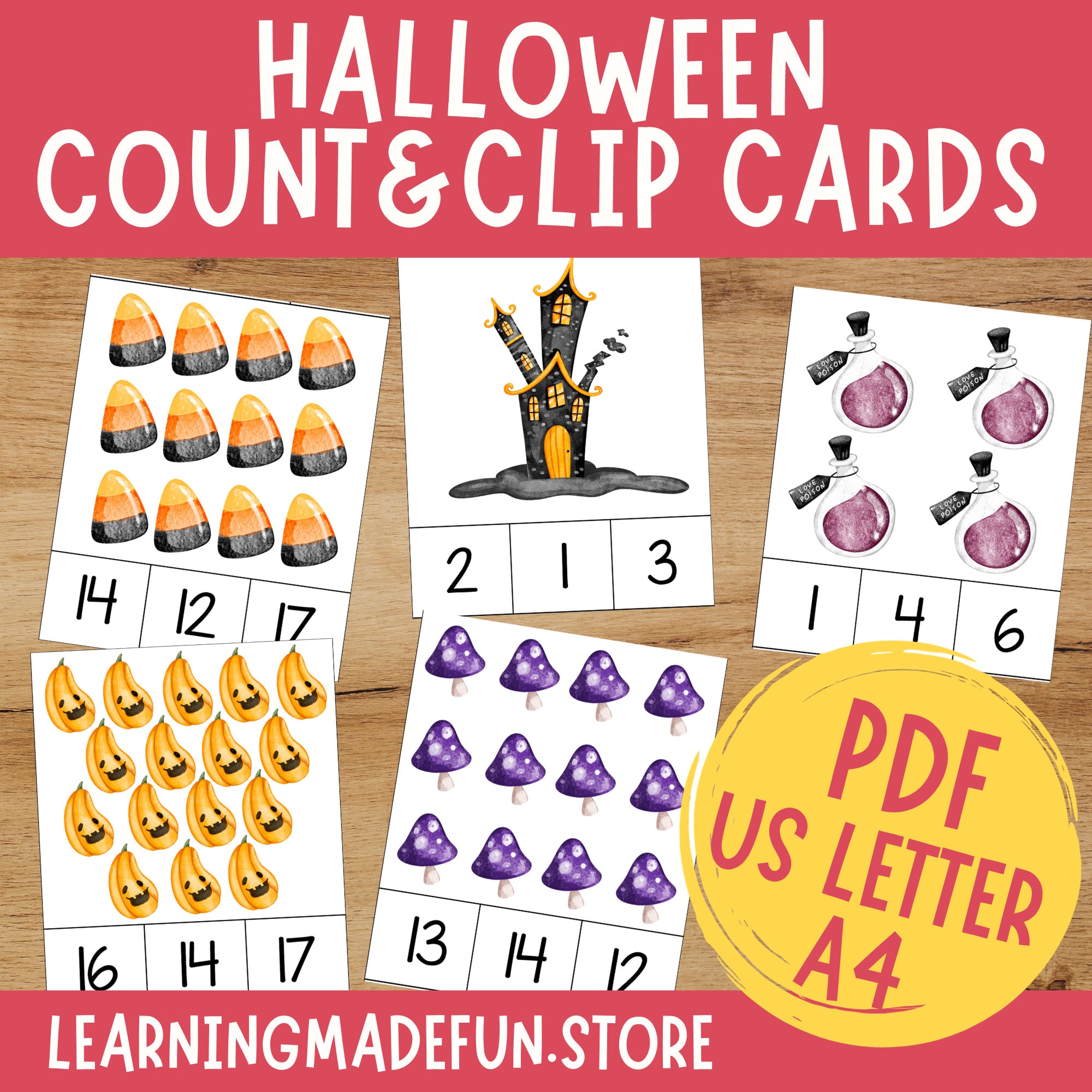 MOGTAA – Dipingi Con I Numeri: Halloween Con Zucca, Kit Completo Con Cornice E Cavalletto